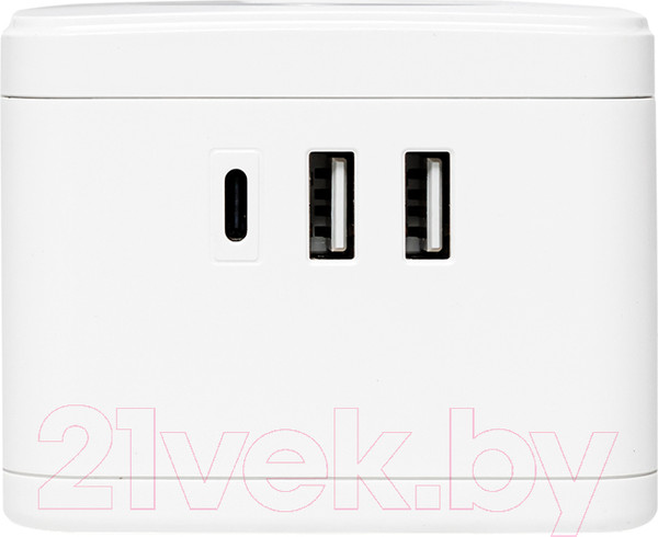 Изображение товара Удлинитель EKF PROxima Куб / UBA-CUB-2-TC (1.3м)