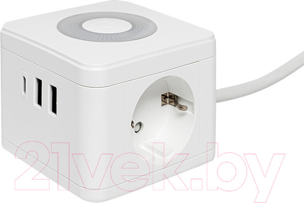 Изображение товара Удлинитель EKF PROxima Куб / UBA-CUB-2-TC (1.3м)