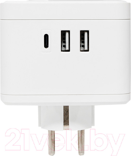 Изображение товара Электроразветвитель EKF Куб / UBA-CUB-T2-TC