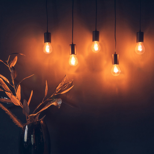 Изображение товара Лампа Uniel Vintage LED-G45-5W/GOLDEN/E14 GLV21GO