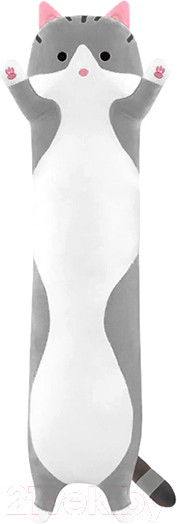 Изображение товара Подушка-игрушка Maxitoys Кот Батон / 21306-50 (серый)