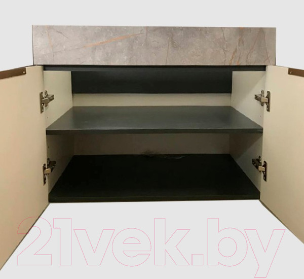 Изображение товара Тумба под умывальник Garda 09.51н.750.PVC (золотой мрамор)