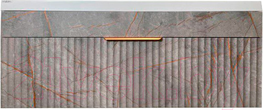 Изображение товара Тумба под умывальник Garda Onda 09.106н.1000.PVC (золотой мрамор)