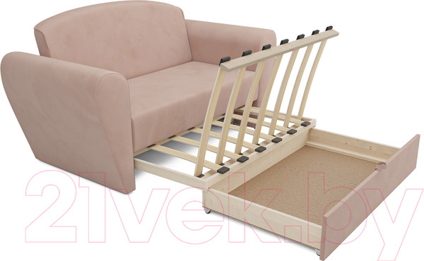 Изображение товара Диван Mebel-Ars Квартет (кордрой бежевый)