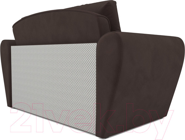 Изображение товара Диван Mebel-Ars Квартет (кордрой коричневый)