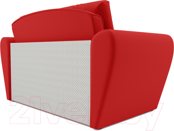 Изображение товара Диван Mebel-Ars Квартет (кордрой красный)