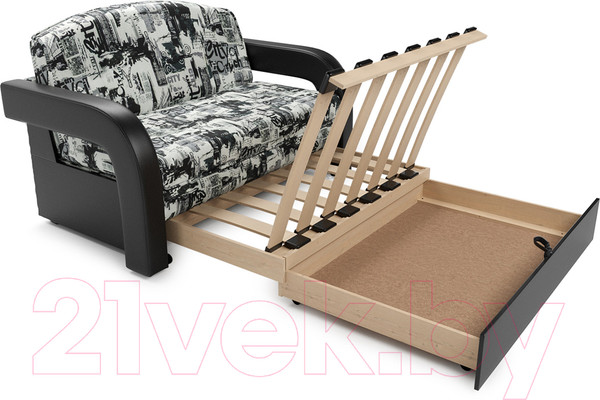 Изображение товара Диван Mebel-Ars Кармен-2 (газета)