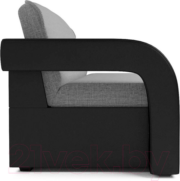 Изображение товара Диван Mebel-Ars Кармен-2 (рогожка серый)