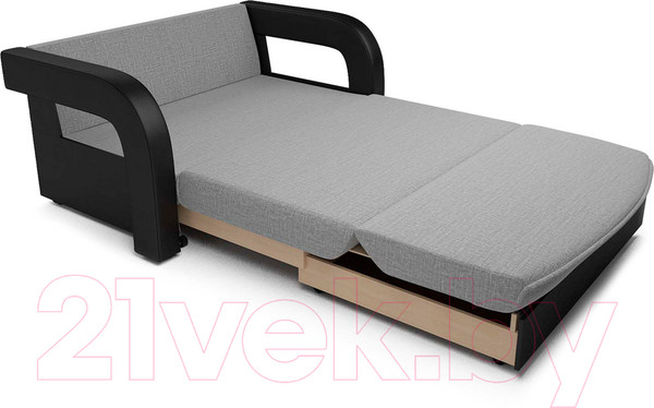 Изображение товара Диван Mebel-Ars Кармен-2 (рогожка серый)