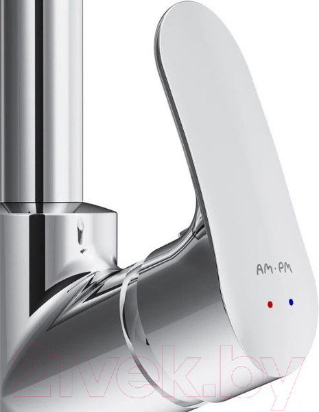 Изображение товара Мойка кухонная со смесителем Gerhans K35044 + смеситель AM.PM Like F8007111 (сатин)