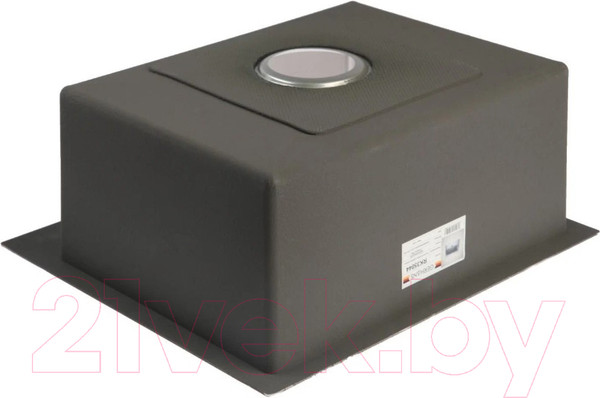 Изображение товара Мойка кухонная со смесителем Gerhans K35044 + смеситель AM.PM Like F8007111 (сатин)