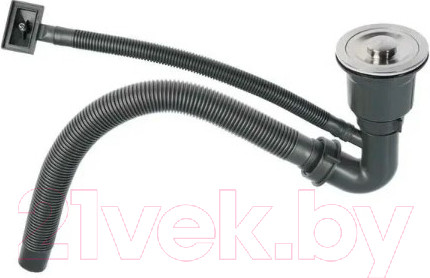 Изображение товара Мойка кухонная со смесителем Gerhans K35044 + смеситель AM.PM Like F8007111 (сатин)