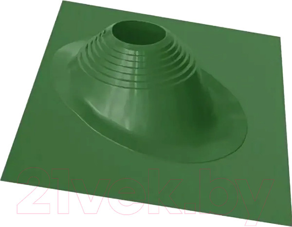 Изображение товара Проходка кровельная No Brand Угловая кровли 600x600 / D150-300 (зеленый)