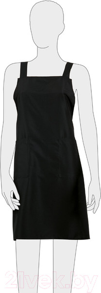 Изображение товара Фартук парикмахерский Dewal BP29015 (черный)