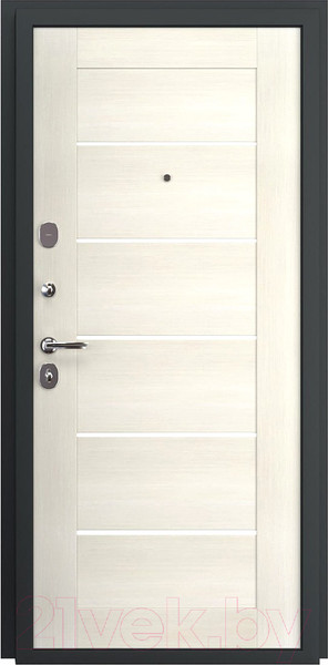 Изображение товара Входная дверь Guard Eva 96x205 левая (графит/бьянко)