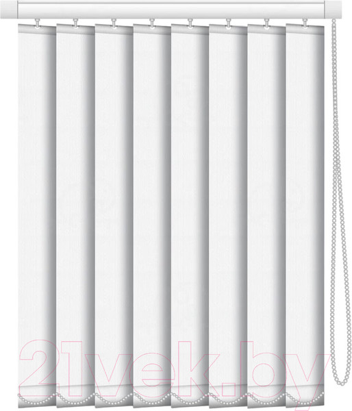 Изображение товара Жалюзи вертикальные АС МАРТ Мальта 2401 140x180 (белый)