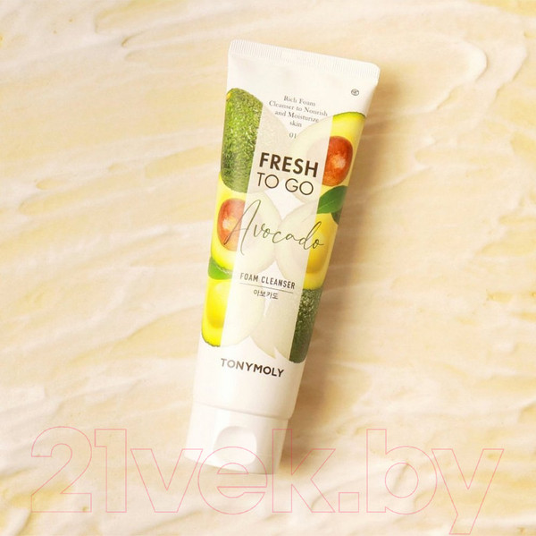 Изображение товара Пенка для умывания Tony Moly Fresh To Go Avocado Foam Cleanser (170мл)