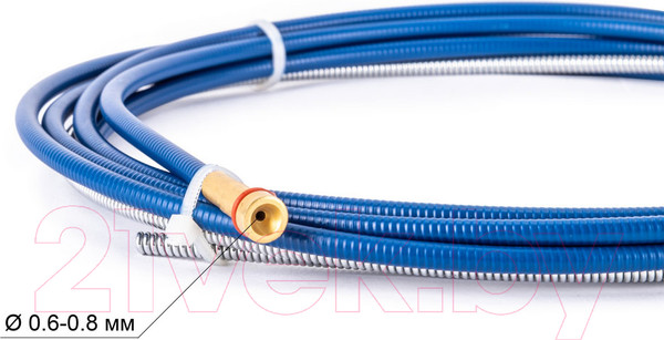 Изображение товара Канал для сварочной проволоки FoxWeld 2834 (синий, 3м)