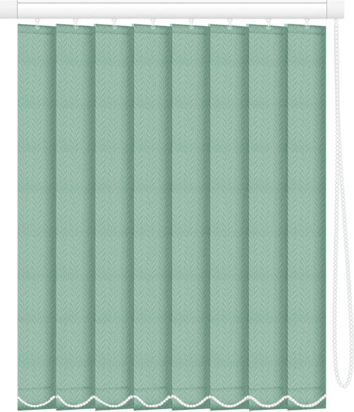 Изображение товара Жалюзи вертикальные АС МАРТ Мальта 2435 180x230 (бирюзовый)