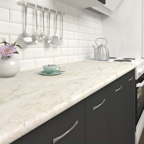 Изображение товара Кухонный гарнитур Mio Tesoro Экстра-лайт 2.2 (антрацит/королевский опал)