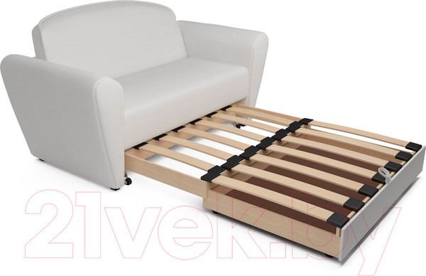 Изображение товара Диван Mebel-Ars Квартет (экокожа белый)