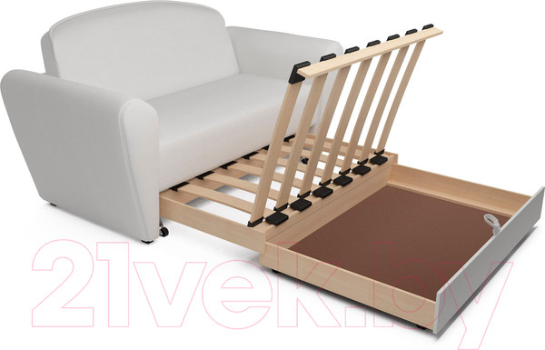 Изображение товара Диван Mebel-Ars Квартет (экокожа белый)