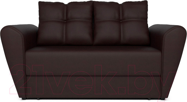 Изображение товара Диван Mebel-Ars Квартет (экокожа шоколад)