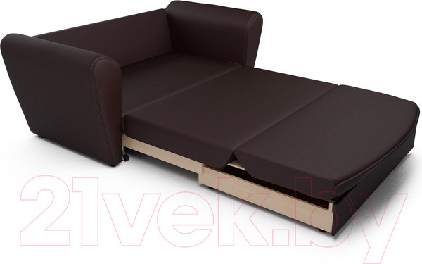 Изображение товара Диван Mebel-Ars Квартет (экокожа шоколад)