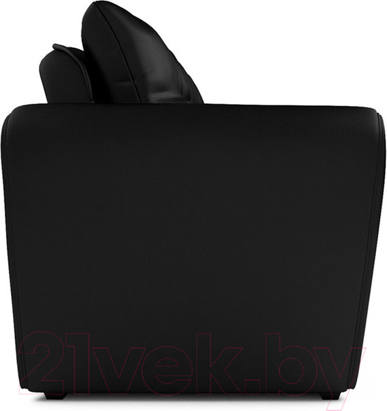 Изображение товара Диван Mebel-Ars Квартет (экокожа черный)