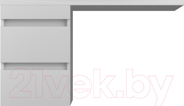 Изображение товара Тумба под умывальник Style Line Оптима 40 2 ящика Plus (подвесная)