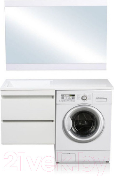 Изображение товара Тумба под умывальник Style Line Оптима 50 2 ящика Plus (подвесная)