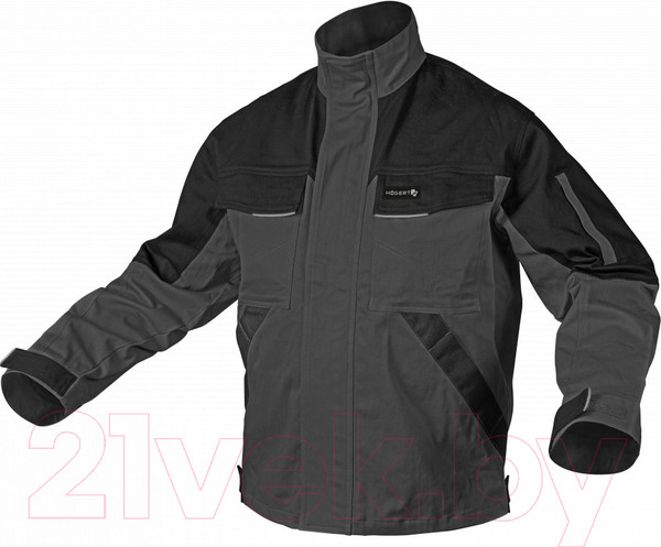 Изображение товара Куртка рабочая Hoegert Edgar HT5K284-2-XL (серый)