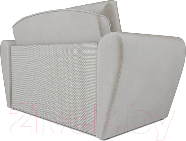 Изображение товара Диван Mebel-Ars Квартет (бархат бежевый Star Velvet 6 Light Beige)