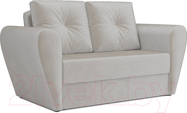 Изображение товара Диван Mebel-Ars Квартет (бархат бежевый Star Velvet 6 Light Beige)