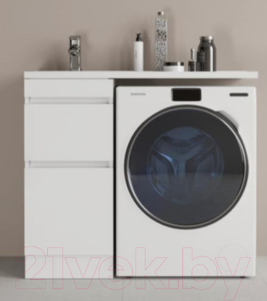 Изображение товара Тумба под умывальник Style Line Оптима 40 2 ящика Plus (напольная)