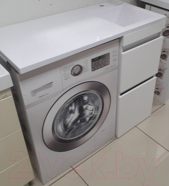 Изображение товара Тумба под умывальник Style Line Оптима 40 2 ящика Plus (напольная)