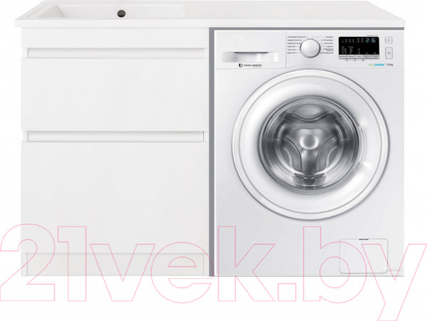 Изображение товара Тумба под умывальник Style Line Оптима 60 2 ящика Plus (напольная)