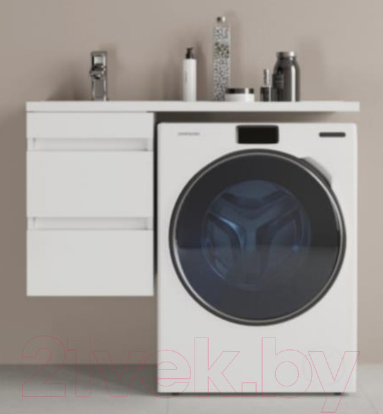 Изображение товара Тумба под умывальник Style Line Оптима 40 2 ящика Люкс Plus (подвесная)