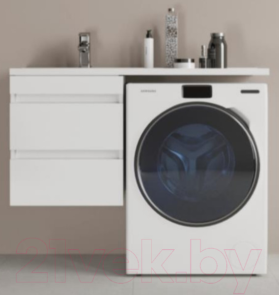 Изображение товара Тумба под умывальник Style Line Оптима 50 2 ящика Люкс Plus (подвесная)