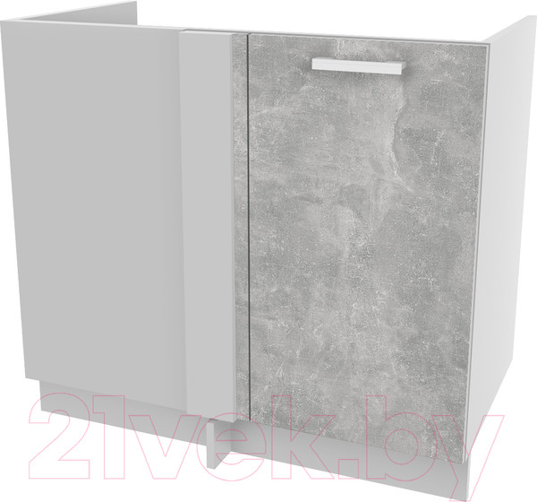 Изображение товара Шкаф под мойку Интерлиния Компо НШ98-М.П (бетон)