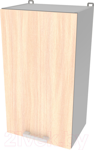 Изображение товара Шкаф навесной для кухни Интерлиния Компо ВШ45-720-1дв (дуб молочный)