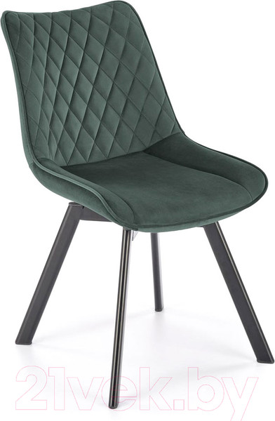 Изображение товара Стул Halmar K520 (темно-зеленый/черный)