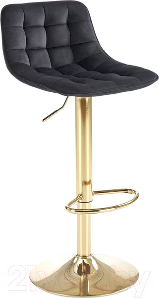 Изображение товара Стул барный Halmar H120 / V-CH-H/120-CZARNY (черный/золото)