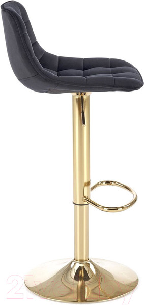 Изображение товара Стул барный Halmar H120 / V-CH-H/120-CZARNY (черный/золото)