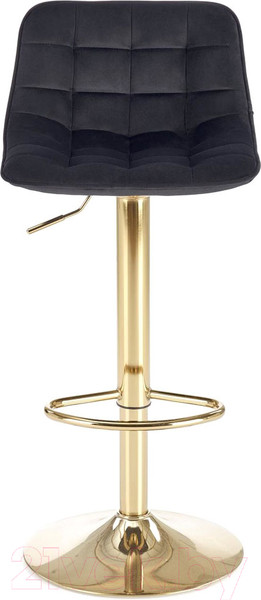 Изображение товара Стул барный Halmar H120 / V-CH-H/120-CZARNY (черный/золото)