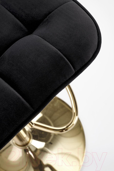 Изображение товара Стул барный Halmar H120 / V-CH-H/120-CZARNY (черный/золото)