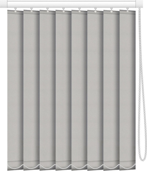 Изображение товара Жалюзи вертикальные АС МАРТ Плейн блэкаут 2546 180x140 (серый)