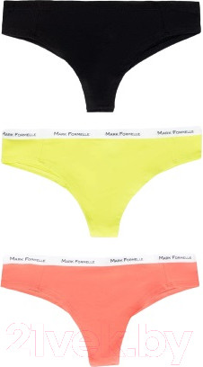 Изображение товара Комплект женских трусов Mark Formelle 412247-3 (р.90, яркий коралл-2)