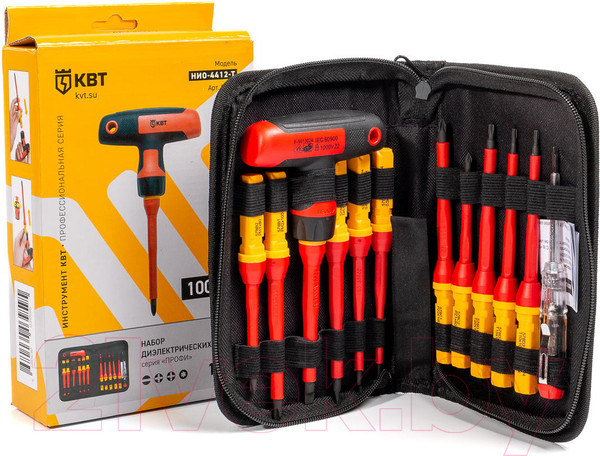 Изображение товара Набор отверток КВТ Профи НИО-4412-Т / 87128
