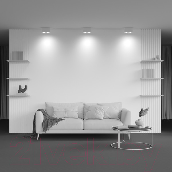 Изображение товара Потолочный светильник Maytoni Atom C017CL-02W